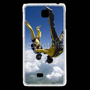 Coque LG F5 Parachutiste en chute libre à l'envers 5