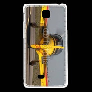 Coque LG F5 Cap 10 jaune sur taxiway