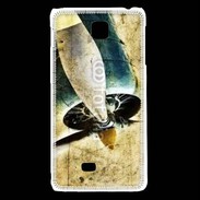 Coque LG F5 Vintage aviation 55