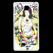 Coque LG F5 Tatouage Girl