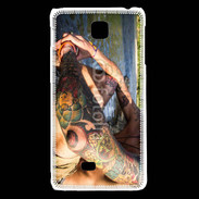 Coque LG F5 Tatouage homme sexy