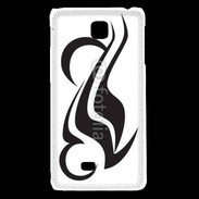 Coque LG F5 Tatouage d'un symbole de moto