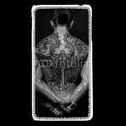 Coque LG F5 Tatouage d'un ange dans le dos