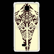 Coque LG F5 Tatouage Maori 6