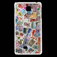 Coque LG F5 Patchwork de timbres