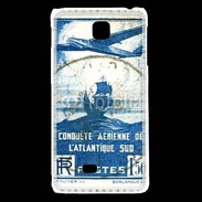 Coque LG F5 Timbre Aéropostal