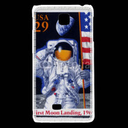 Coque LG F5 Timbre anniversaire premier pas sur la lune USA