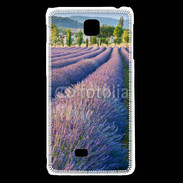 Coque LG F5 La lavande en Provence