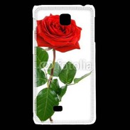 Coque LG F5 Rose rouge 2