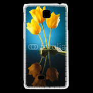 Coque LG F5 Miroir de tulipes