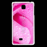 Coque LG F5 Pétale de rose