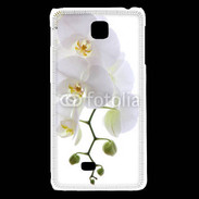 Coque LG F5 Orchidée blanche