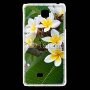 Coque LG F5 Fleurs Frangipane 2