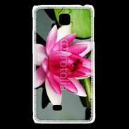 Coque LG F5 Fleur de nénuphar
