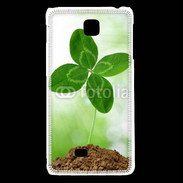 Coque LG F5 Trèfle à 4 feuilles 2