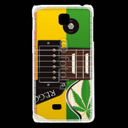 Coque LG F5 Guitare Reggae