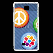 Coque LG F5 Hippies jean's