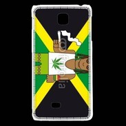 Coque LG F5 Rasta drapeau 10
