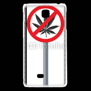 Coque LG F5 Cannabis interdit