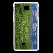 Coque LG F5 Champs de cannabis