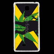 Coque LG F5 Rasta Reggae Musique 2