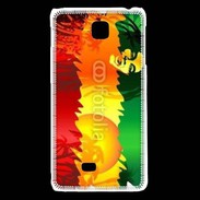 Coque LG F5 Chanteur de reggae