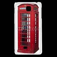 Coque LG F5 Cabine téléphonique rouge
