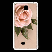 Coque LG F5 Rose rétro 