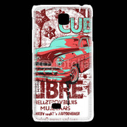Coque LG F5 Vintage Cuba libre
