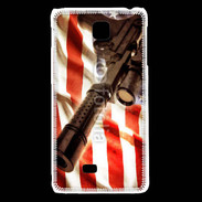 Coque LG F5 Gun controle