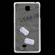 Coque LG F5 Uniforme US Air Force