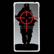 Coque LG F5 Soldat dans la ligne de mire