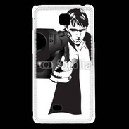 Coque LG F5 Gun