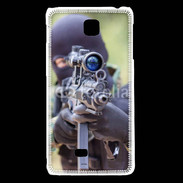 Coque LG F5 Soldat tireur d'élite