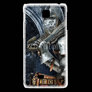 Coque LG F5 Chevalier en armure