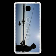 Coque LG F5 Pêcheur de nuit