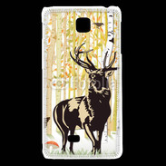 Coque LG F5 Illustration de cerf 5