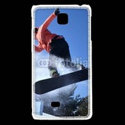 Coque LG F5 Saut en Snowboard