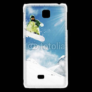 Coque LG F5 Saut en Snowboard 2