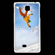 Coque LG F5 Saut de snowboarder