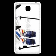 Coque LG F5 Matériel de ski
