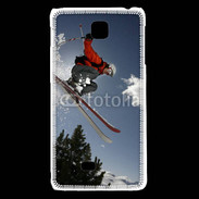 Coque LG F5 Skieur free ride