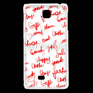Coque LG F5 Fashion mots