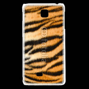 Coque LG F5 Peau de tigre