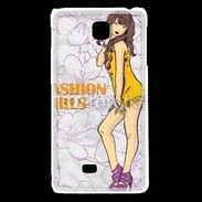 Coque LG F5 Fashion girl manga