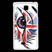 Coque LG F5 Oeil Angleterre