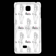Coque LG F5 Illustration fashion girl 3