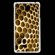 Coque LG F5 Trous dorés