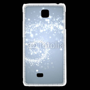 Coque LG F5 Spirale étoilée