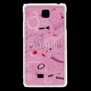 Coque LG F5 Fond cosmétique 6